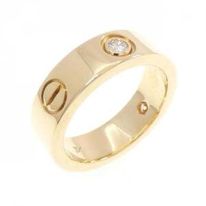 CARTIER Gold Diamond Love Ring